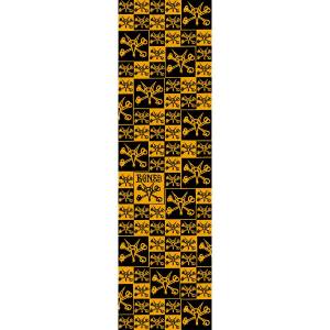 9x33 Bones Wheels Vato Noir Griptape - Black/Gold
