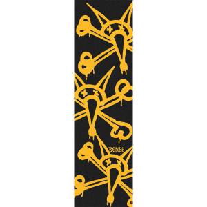 9x33 Bones Wheels Vato Rat Premium Printed Griptape - Black