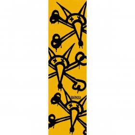 9x33 Bones Wheels Vato Rat Premium Printed Griptape - Gold
