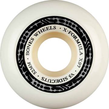 Bones X-Formula V7 Double-Lock Skateboard Wheels - Natural 58mm