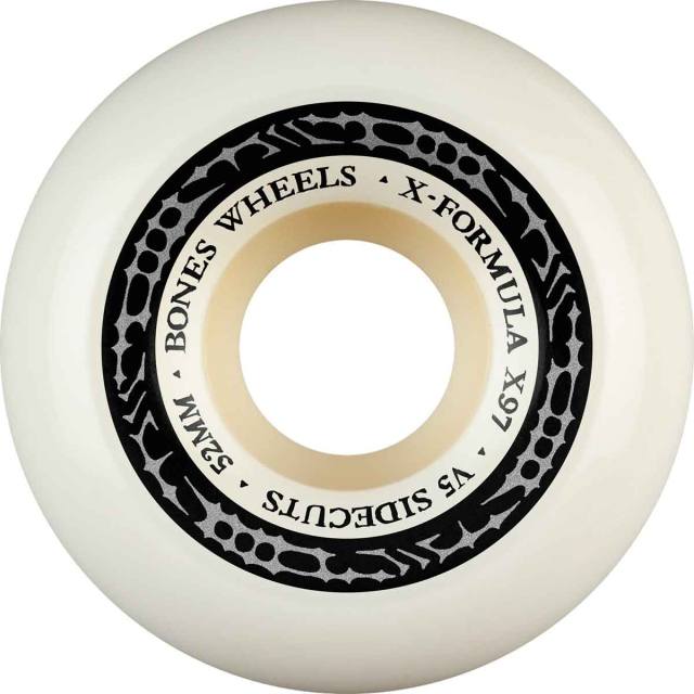 スケートボード BONES wheels X-FORMULA 52mm 97A Bones-X-Formula-V5-Side-Cut-