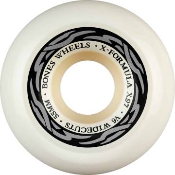 Bones X-Formula V7 Double-Lock Skateboard Wheels - Natural 54mm