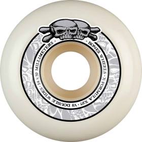 54mm 97a Bones X-Formula V8 Double-Wides Wheels - Natural