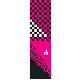 9x33 Bro Style Choice Arisa Checker Colorway Thumbs Up Griptape - Multi-Color