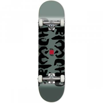 希少リミテッドエディション パッチワークミリタリカーペット Chocolate Chris Roberts Ink Blot Twin Tip Complete Skateboard