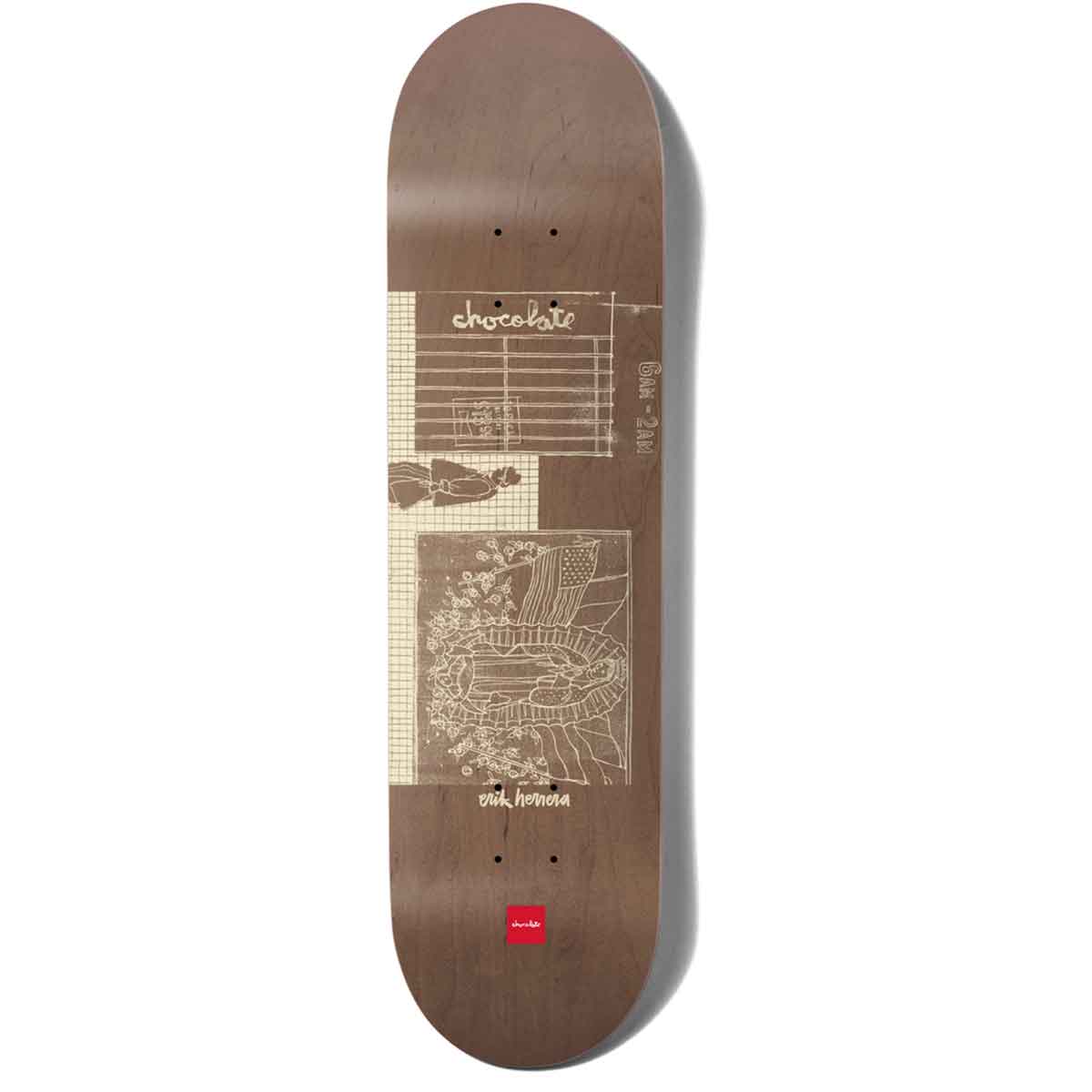 Chocolate Erik Herrera Unearthed Hecox Skateboard Deck - 8.5x32
