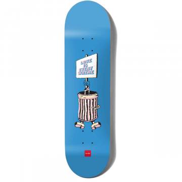 Poorhouse Pop Skateboard Deck - Teal Stain 8.5x32.375 | SoCal