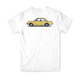 Chocolate SJ Beamer T-Shirt - White