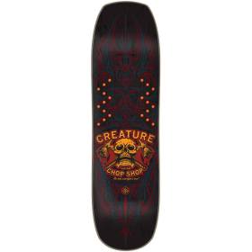 8.75x32.05 Creature Chop Shop Pinstripe Shaped Deck