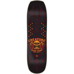 8.75x32.05 Creature Chop Shop Pinstripe Shaped Deck