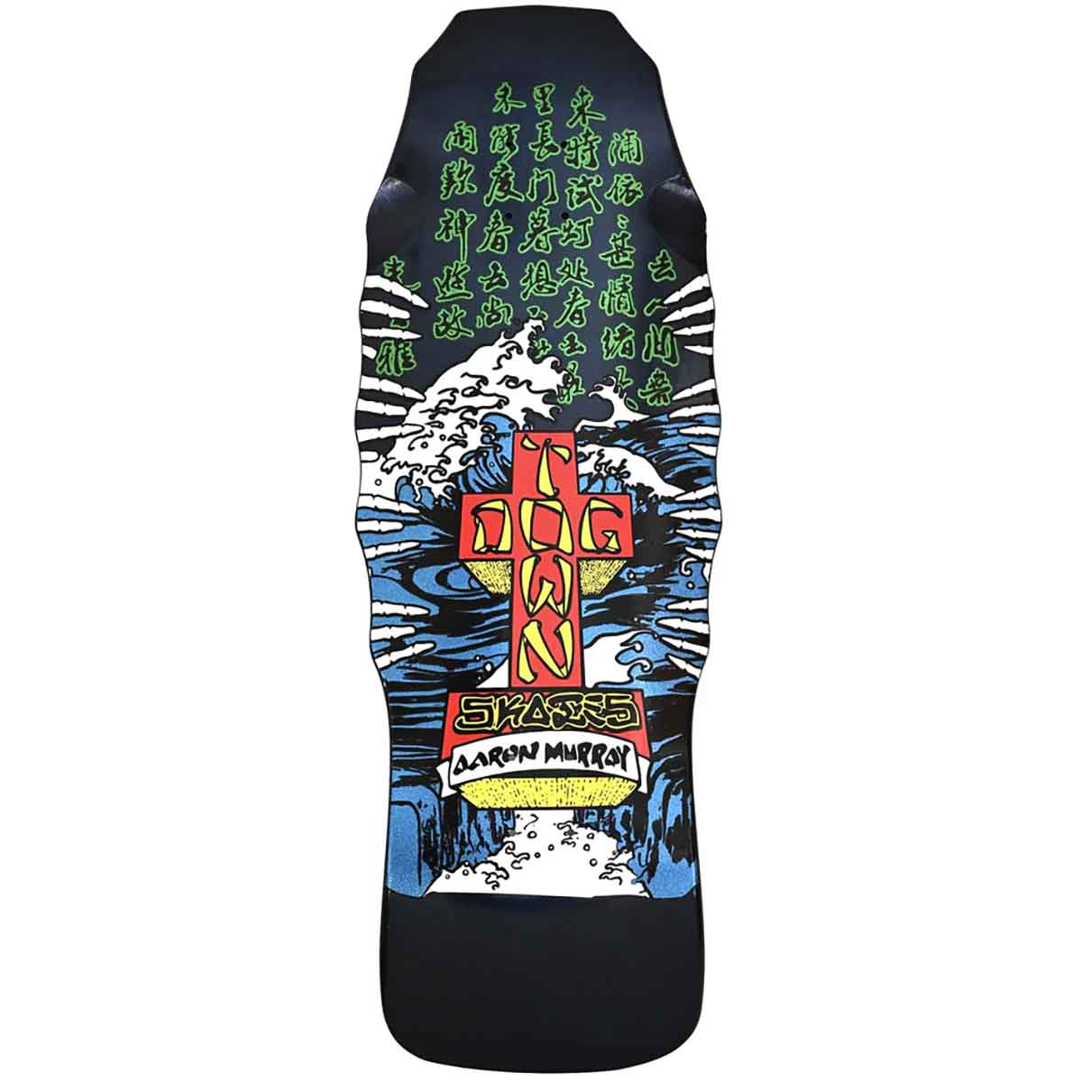Dogtown Aaron Murray Fingers Re-Issue Skateboard Deck - Black Dip
