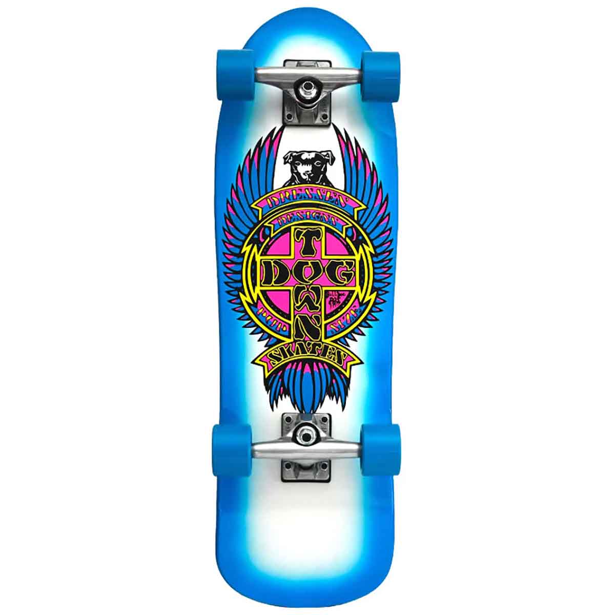 Dogtown Eric Dressen Mini Pup Cruiser Complete Skateboard - White
