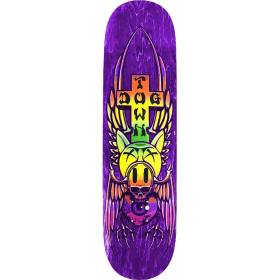 8.75x32.5 Dogtown Pig Skull Street Deck - Purple Stain
