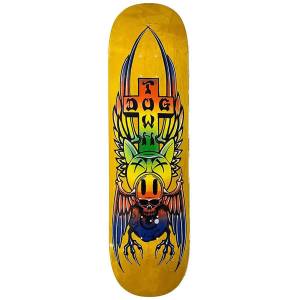 8.5x32.5 Dogtown Pig Skull Street Deck - Yellow Stain