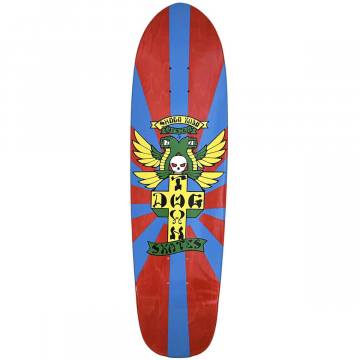 Dogtown Pig Skull Street Skateboard Deck - Black Stain 8.25x31.77