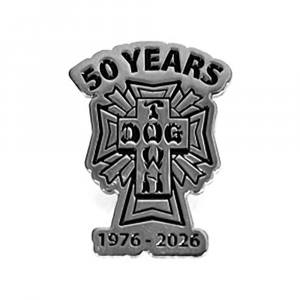 Dogtown Skateboards  '50 Years' 2oz Shot Glass - Clear/Black