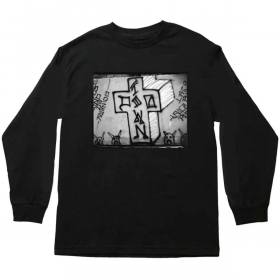 Dogtown x C.R. Stecyk III 50 Years Photo Long Sleeve T-Shirt - Black