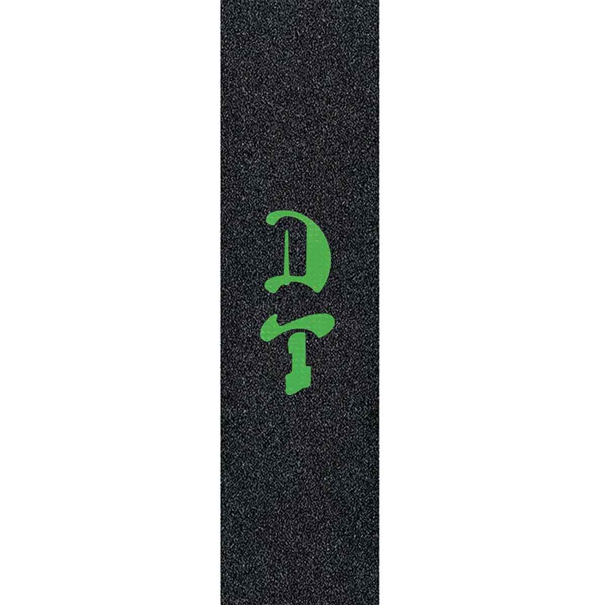 Dogtown 'DT' Prismatic Skateboard Griptape - Green 11x34 | SoCal