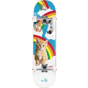 Enjoi Kitten Dreams 1st Push Soft Top Complete Skateboard - 7.25x29.2