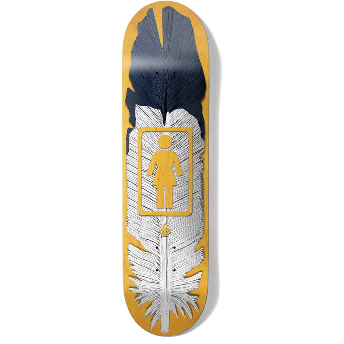 Girl Cory Kennedy Saiz Feather Skateboard Deck - 8.375x31.75