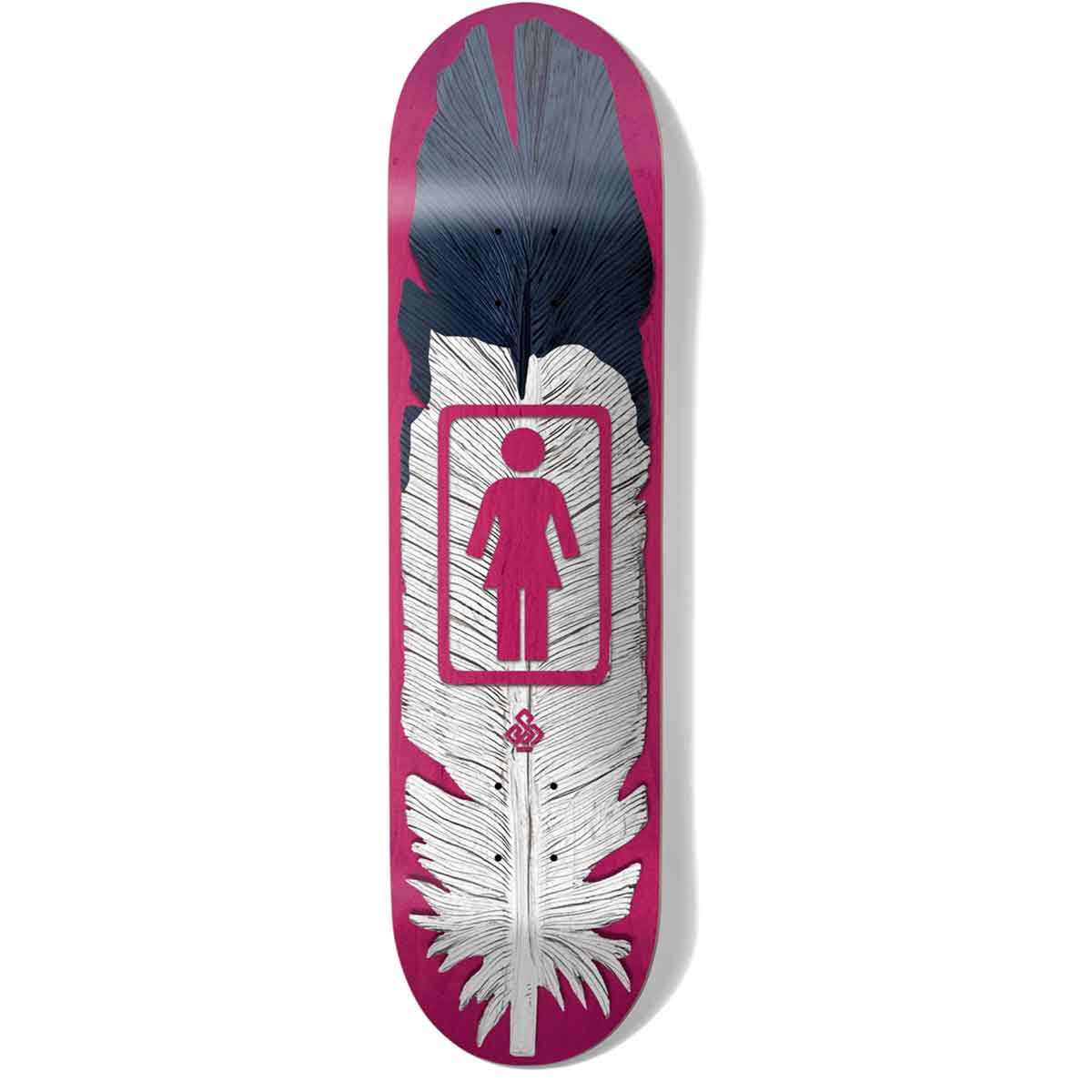 Girl Cory Kennedy Saiz Feather Skateboard Deck - 8.375x31.75