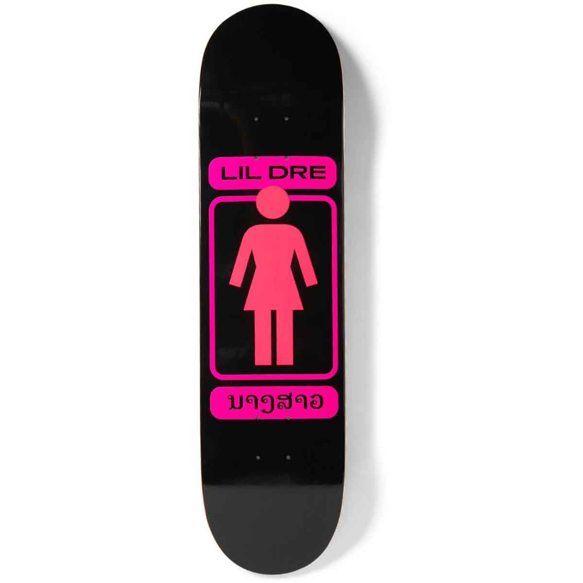 GIRL SKATEBOARDS Lil Dre 8.0 デッキ デッキテープ付 Girl Lil Dre OG Skateboard Deck - 8.5x32 | SoCal Skateshop