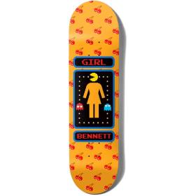 8.5x32 Girl Niels Bennett Pac-Man Deck - Orange