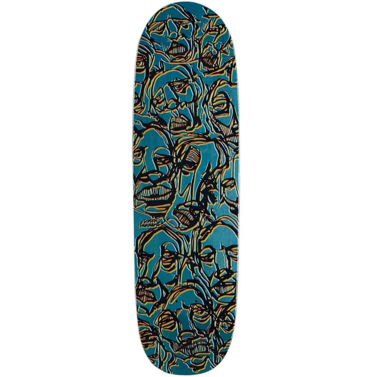 Girl Simon Bannerot Siaz Faces Loveseat Plus Shaped Skateboard