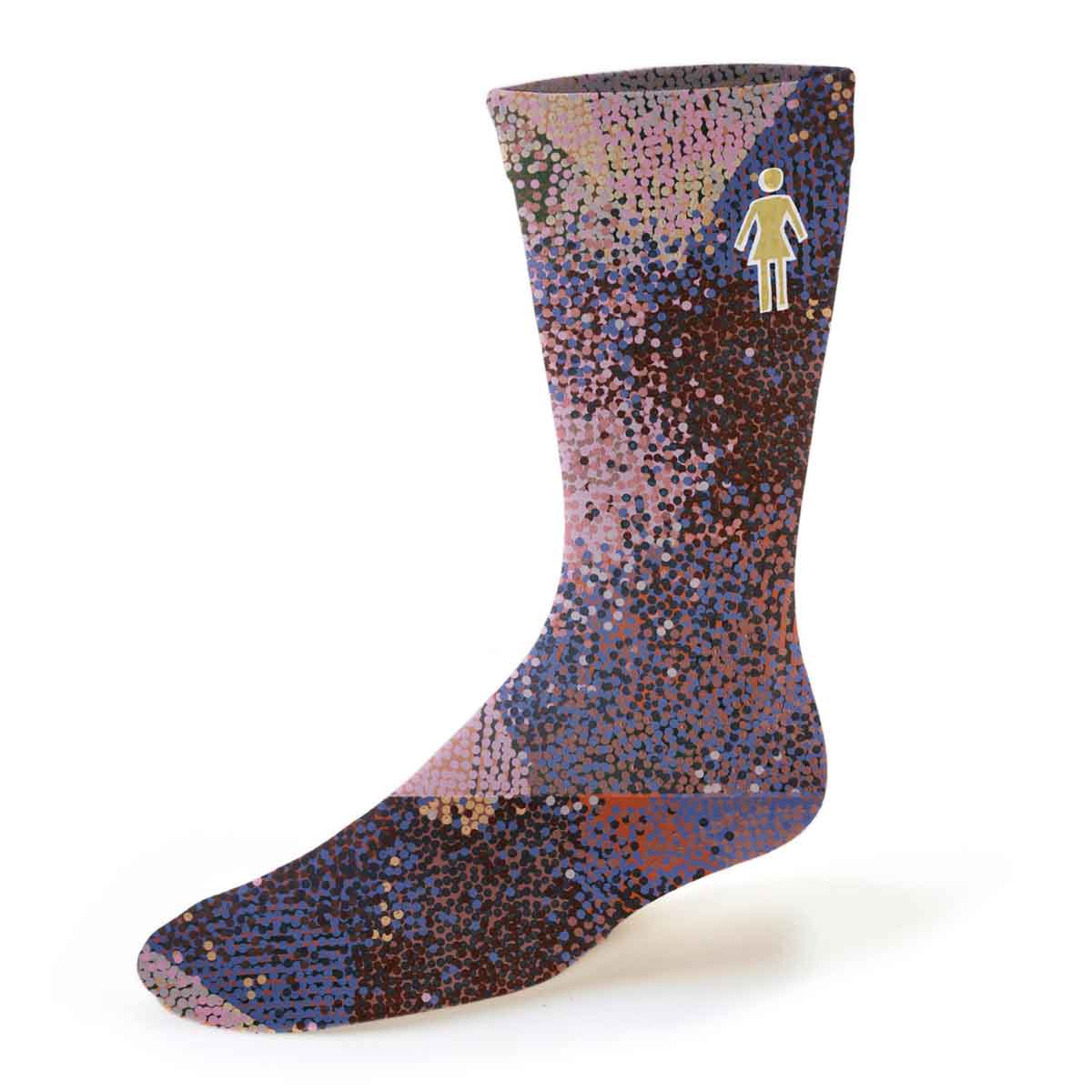 Girl Skateboards Digital Dot Socks - Multi-Color | SoCal Skateshop
