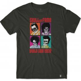 Girl Skull Of Fame World Tour T-Shirt - Tar