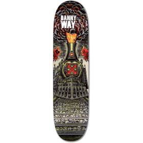 8.5x32.25 H-Street Danny Way Heavy Metal Train Pop Deck - Natural