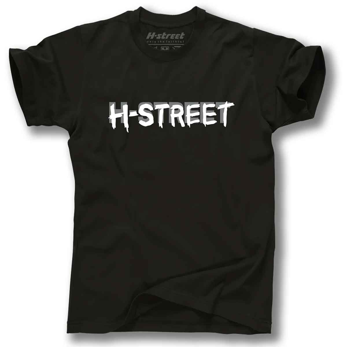 H-Street Skateboards Mark Logo T-Shirt - Black | SoCal Skateshop