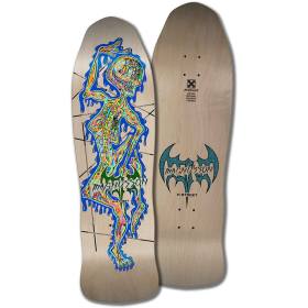 9.5x32.9 H-Street T-Mag Alien C Series Re-Issue Shaped Deck - Natural/Blue-Green