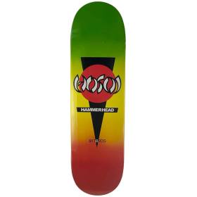 8x31.75 Hosoi Rasta Hammerhead Pop Deck