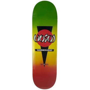 Hosoi Rasta Hammerhead Pop Skateboard Deck - 8x31.75 | SoCal Skateshop