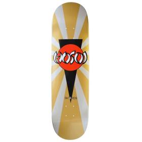 8x32 Hosoi Rising Sun Pop Deck - Gold/Silver