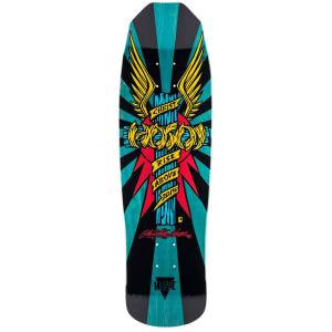 9x32.25 Hosoi Wings Deck - Turquoise Stain