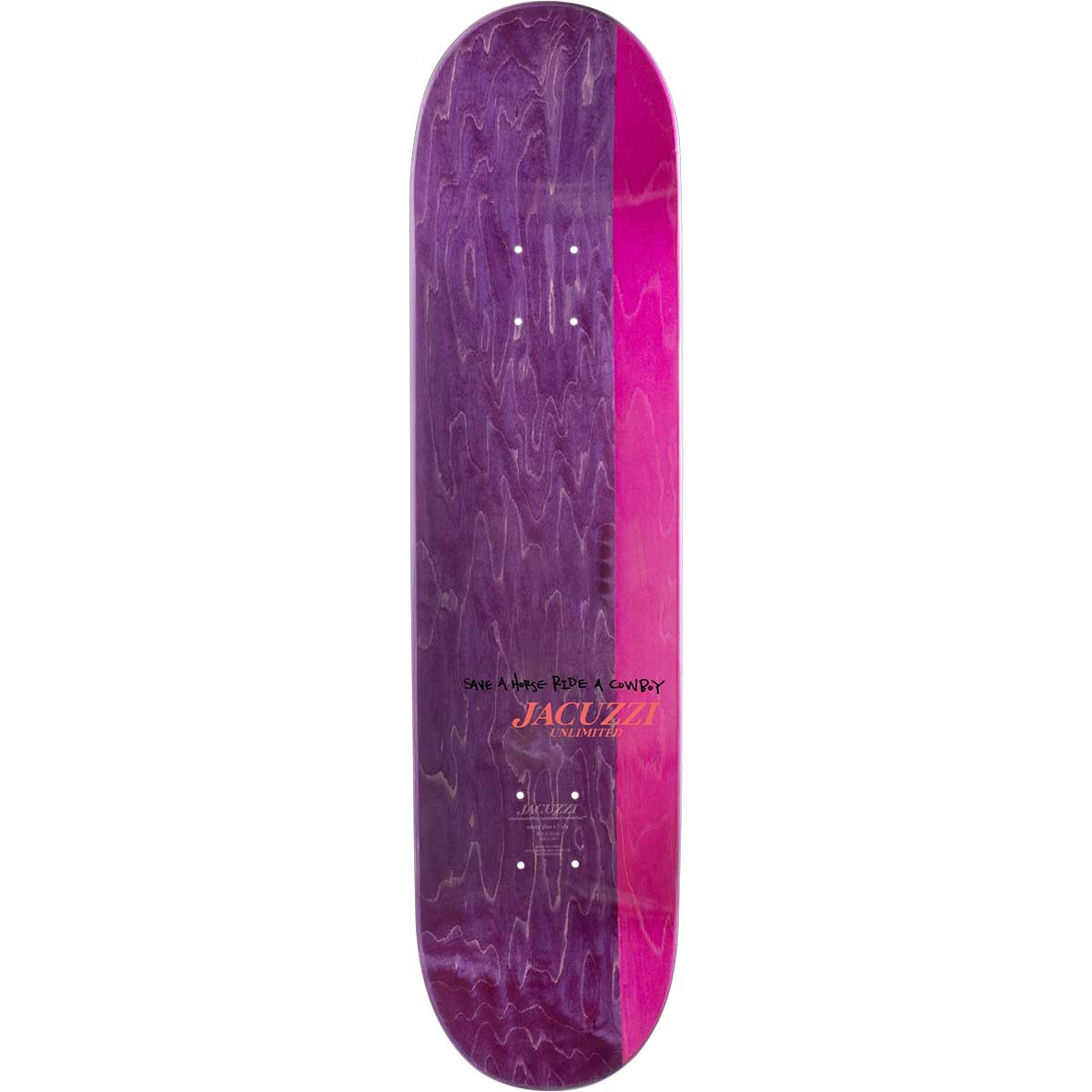 Jacuzzi Unlimited Caswell Berry Free Range EX7 Skateboard Deck