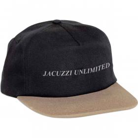 Jacuzzi Unlimited Times 5-Panel Ultra-Low Unstructured Snapback Hat - Black/Tan