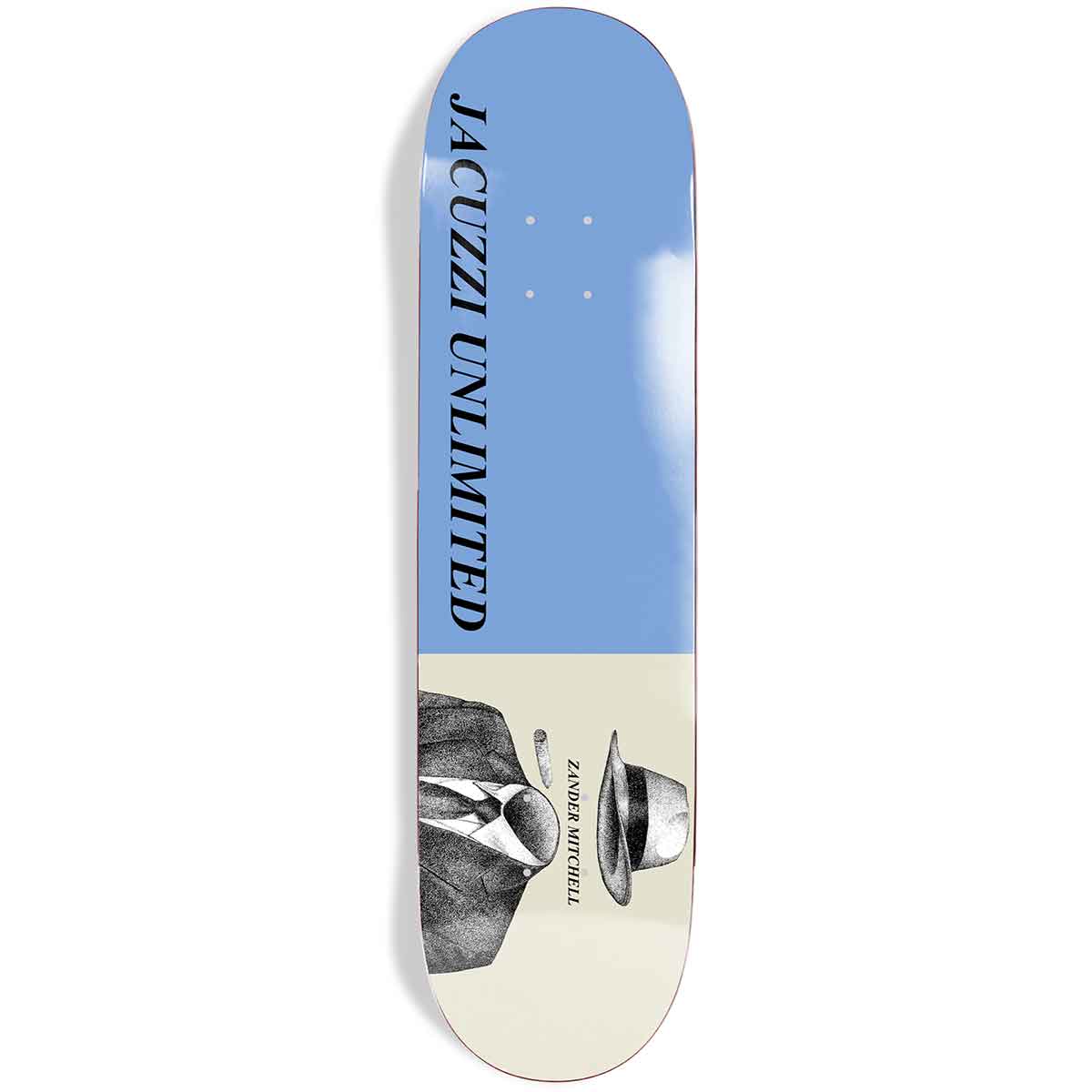 Jacuzzi Unlimited Zander Mitchell Fedora EX7 Skateboard Deck