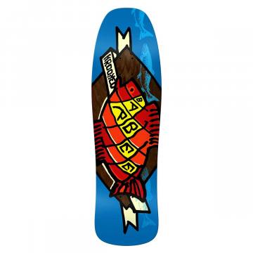 Poorhouse Pop Skateboard Deck - Blue Stain 8.5x32.375 | SoCal