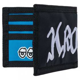 Krooked Skateboards Double OK Bi-Fold Wallet - Black