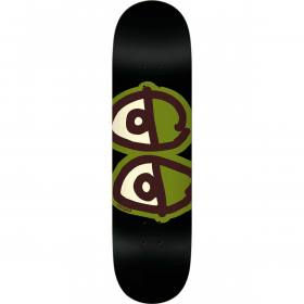8.5x31.85 Krooked Team Eyes Deck - Black