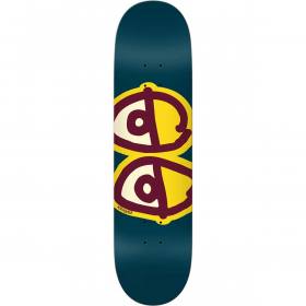 8.25x32 Krooked Team Eyes Deck - Olive
