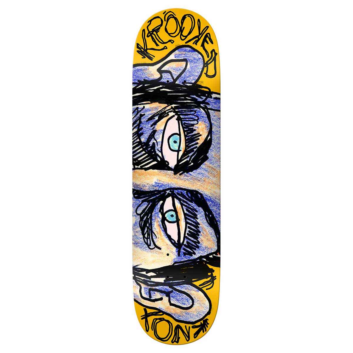 Krooked Tom Knox Watcher Skateboard Deck - 8.5x32.18 | SoCal Skateshop