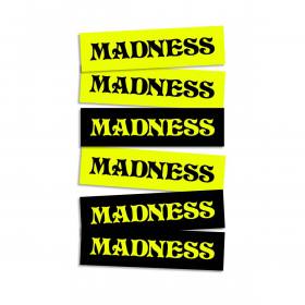 Madness Bar Logo Sticker - Yellow 1 Sticker