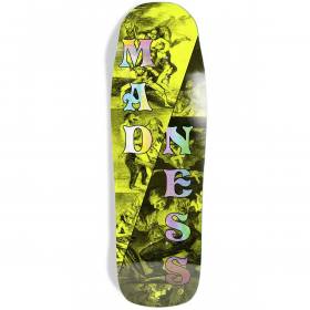 10x31.6 Madness Split Shaped R7 Deck - Yellow/Holographic