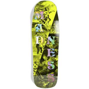 10x31.6 Madness Split Shaped R7 Deck - Yellow/Holographic