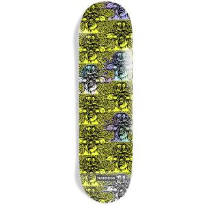 8.25x32 Madness Repeat Offender R7 Deck - Safety Yellow/Holographic