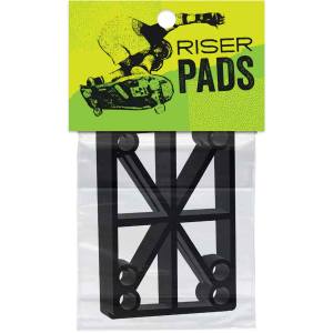 1/2" Hard Madrid Truck Riser Pads - Black